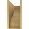 Ekena Millwork 10"W x 30"D x 20"H Classic Garner Rough Cedar Woodgrain TimberThane Corbel, Primed Tan CORUR10X30X20GARRCPR - alternate 2